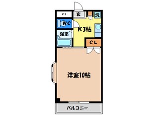 パールメゾンⅡの物件間取画像